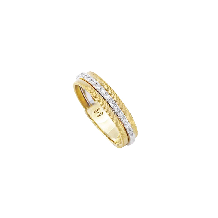 Zlatý Prsten s Diamanty Marco Bicego Goa
